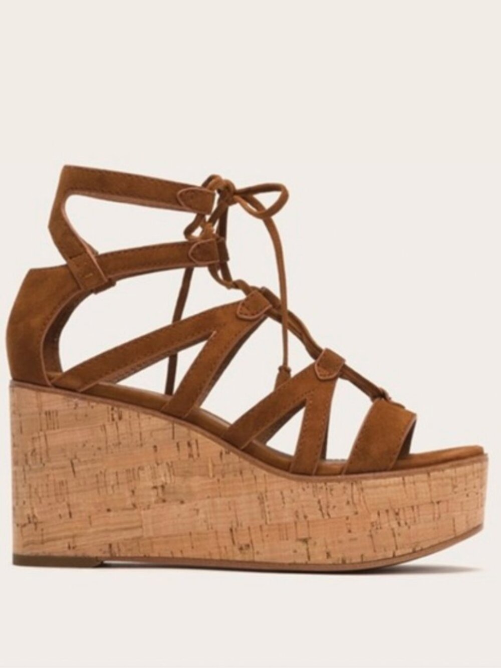 FRYE Heather Gladiator Wedge Sandals NEW